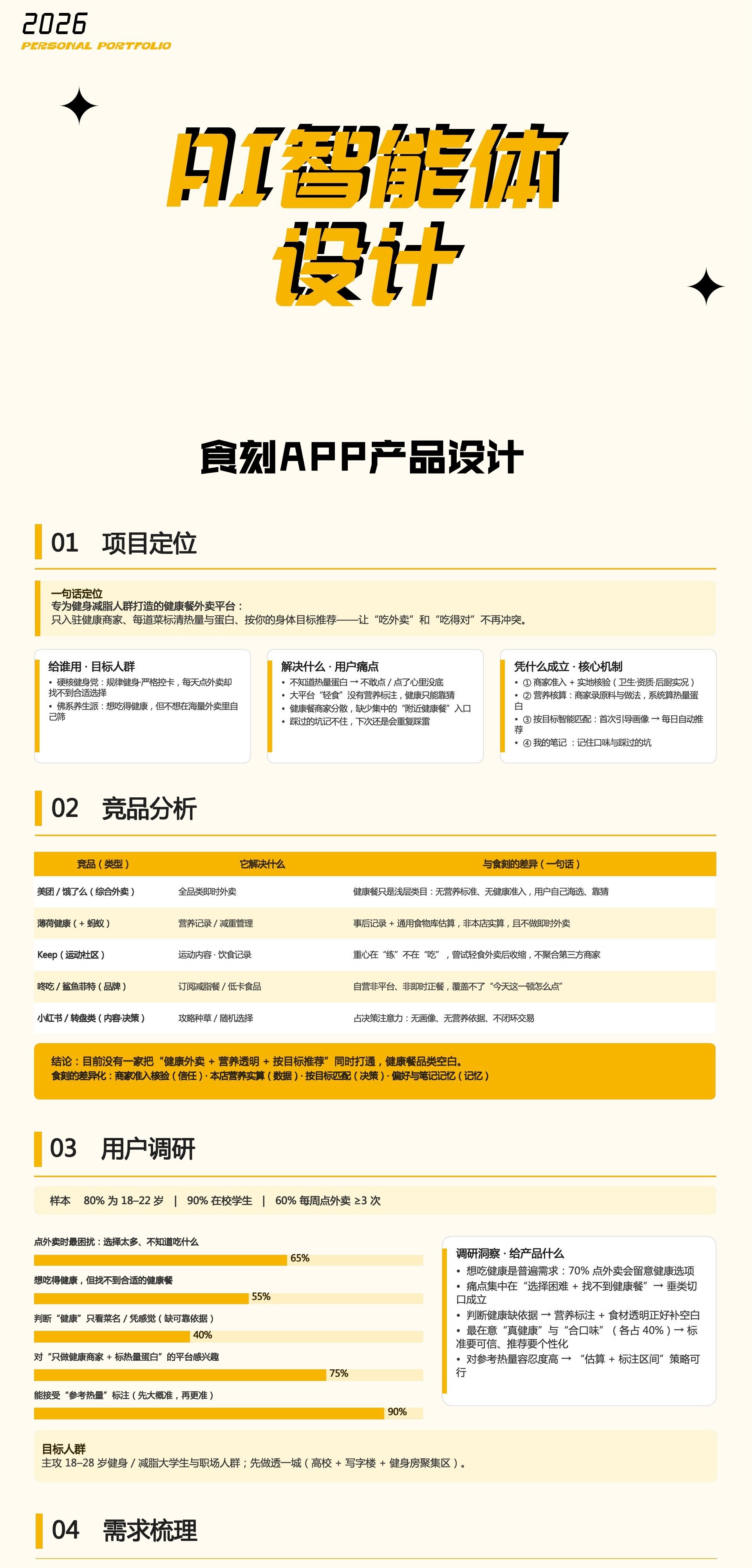 食刻 APP · AI 智能体设计